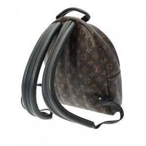 Louis Vuitton Leather Palm Daypack Springs Backpack Brown Monogram